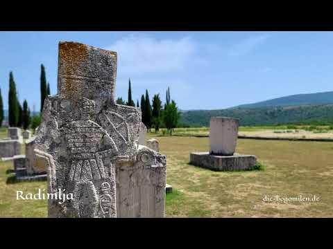 Stećci in Radimlja bei Stolac in Bosnien-Herzegowina