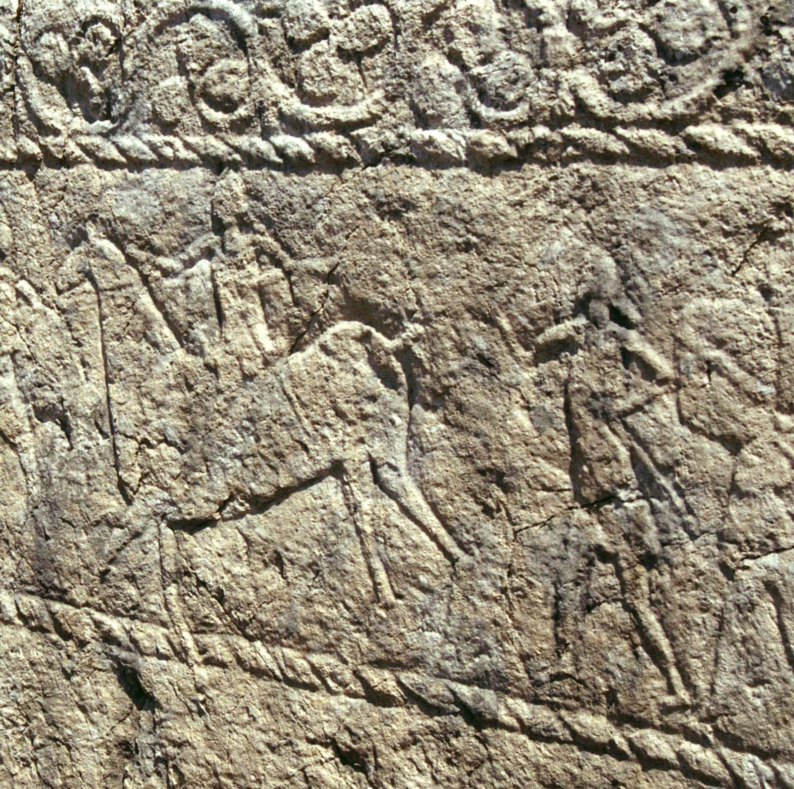 Relief eines Kampfes von Reitern, stečak in Radimlje