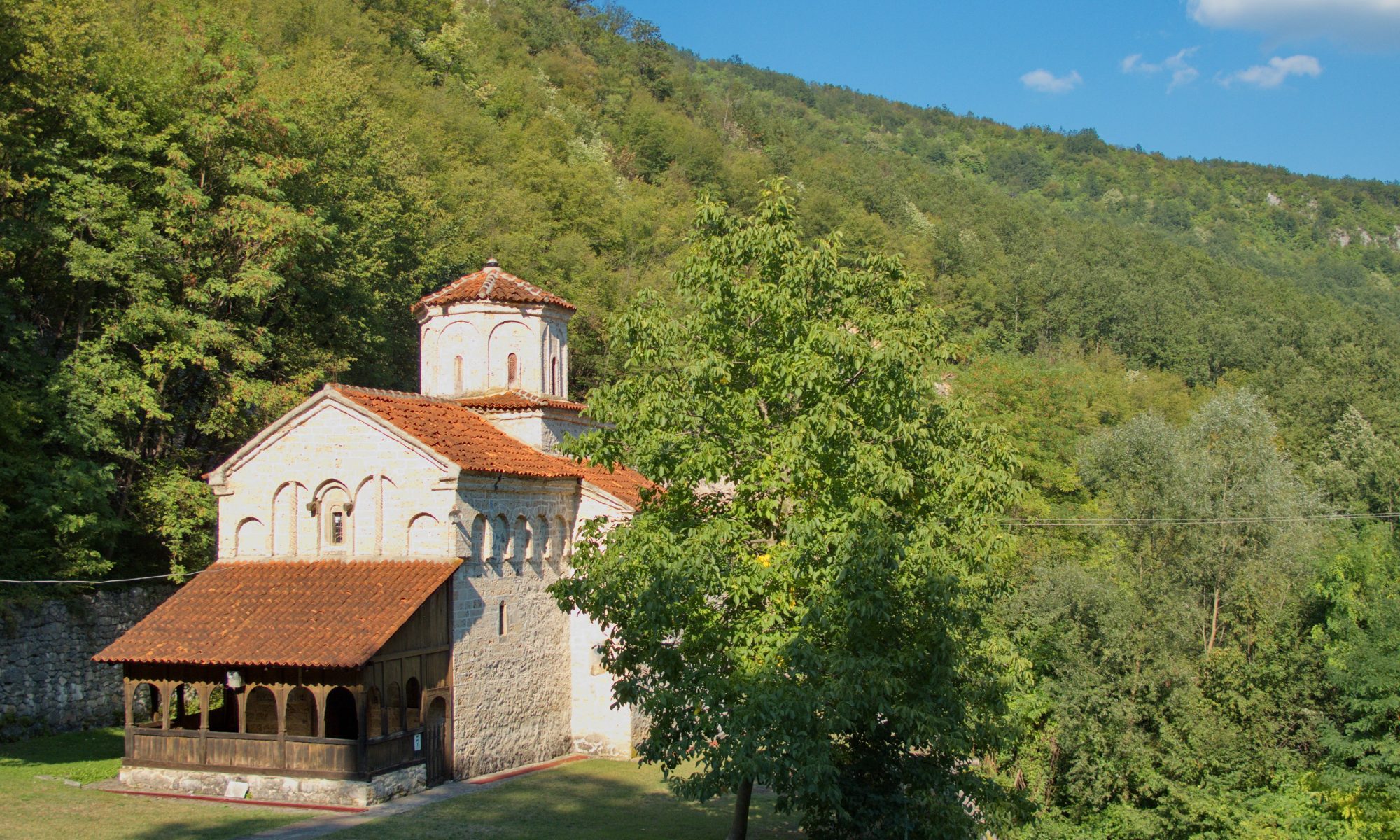 Kloster Klisura aus dem 13. Jahrhundert, an der Moravica in früheren Raszien