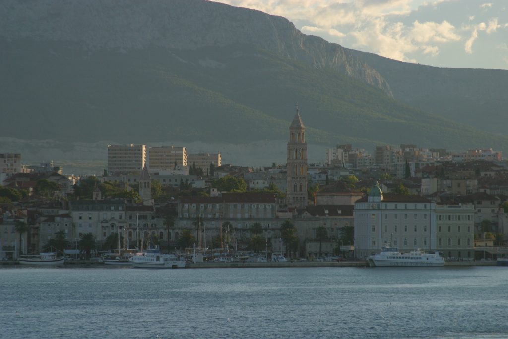 Hafenstadt Split mit Diokletians-Palast